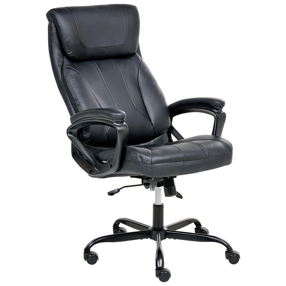 Beliani Poltrona da scrivania en Pelle sintetica Classico PROUD  