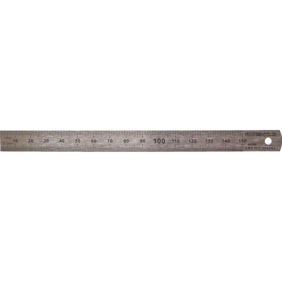 RUMOLD  RUMOLD Stahllineal 15cm 323701 