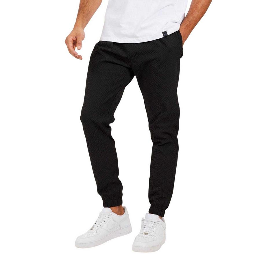 Pantalone Seersucker Con Elastico