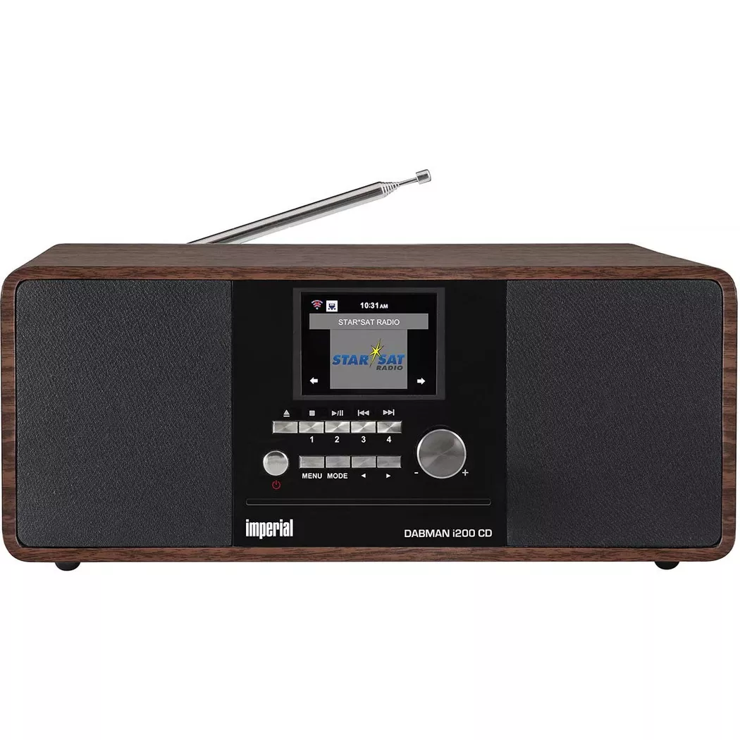 Imperial Internet Radio Dabman i200 CD Braun