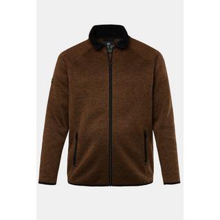 JP1880  Strickfleece-Jacke 