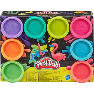 Play-Doh  Classic Farben mischen Neon (448g) 