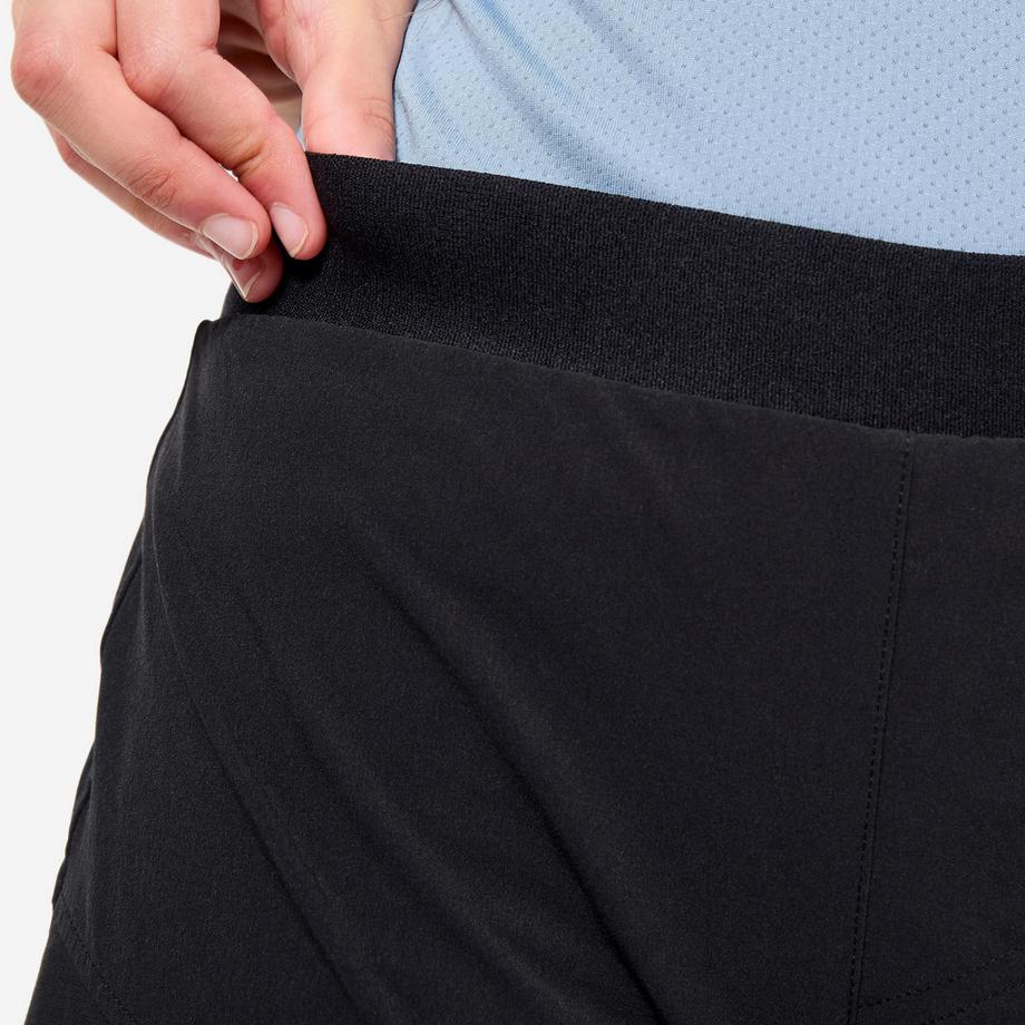 B’TWIN  Pantaloncini corti ciclismo MTB 500 bambino con fondello poliestere 