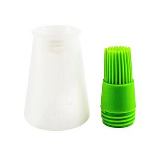 eStore Brosse en silicone avec récipient pour la cuisine  