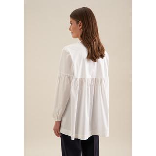 Seidensticker  Blouse à col montant Uni Manche longue Encolure Ronde 