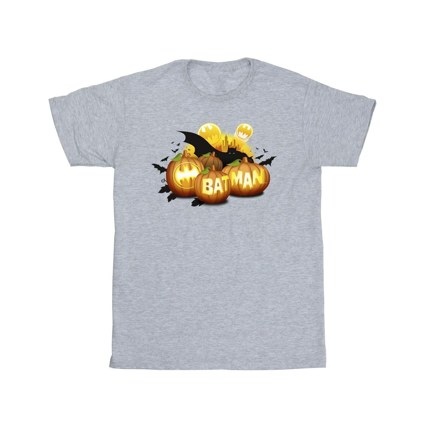 Image of Batman Pumpkins Tshirt Herren Grau M