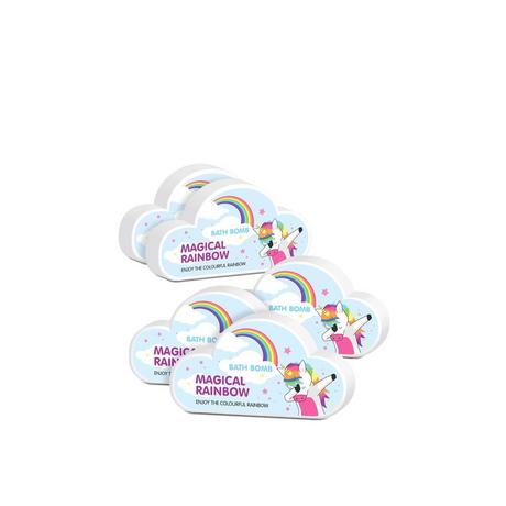 âme pure  Magische Badebombe - 5 Stk. / pflegt die Haut mit Feuchtigkeit und weichmachenden Ölen wie Sheabutter, Kokosöl und Lavendelöl/ Badeerlebnis für Kinder und Erwachsene 