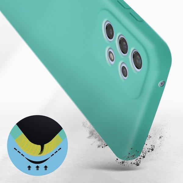 Avizar  Coque Samsung A33 5G Doux Turquoise 