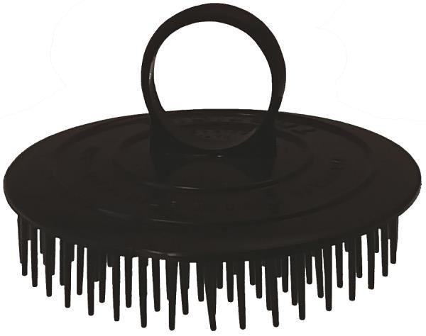 Image of Kopfmassagebürste Damen Schwarz Leicht ONE SIZE