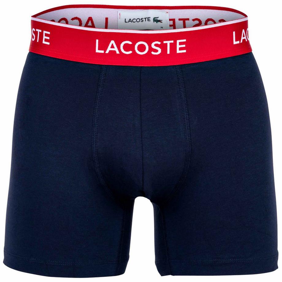 LACOSTE Stretch Boxershorts 3er Pack  