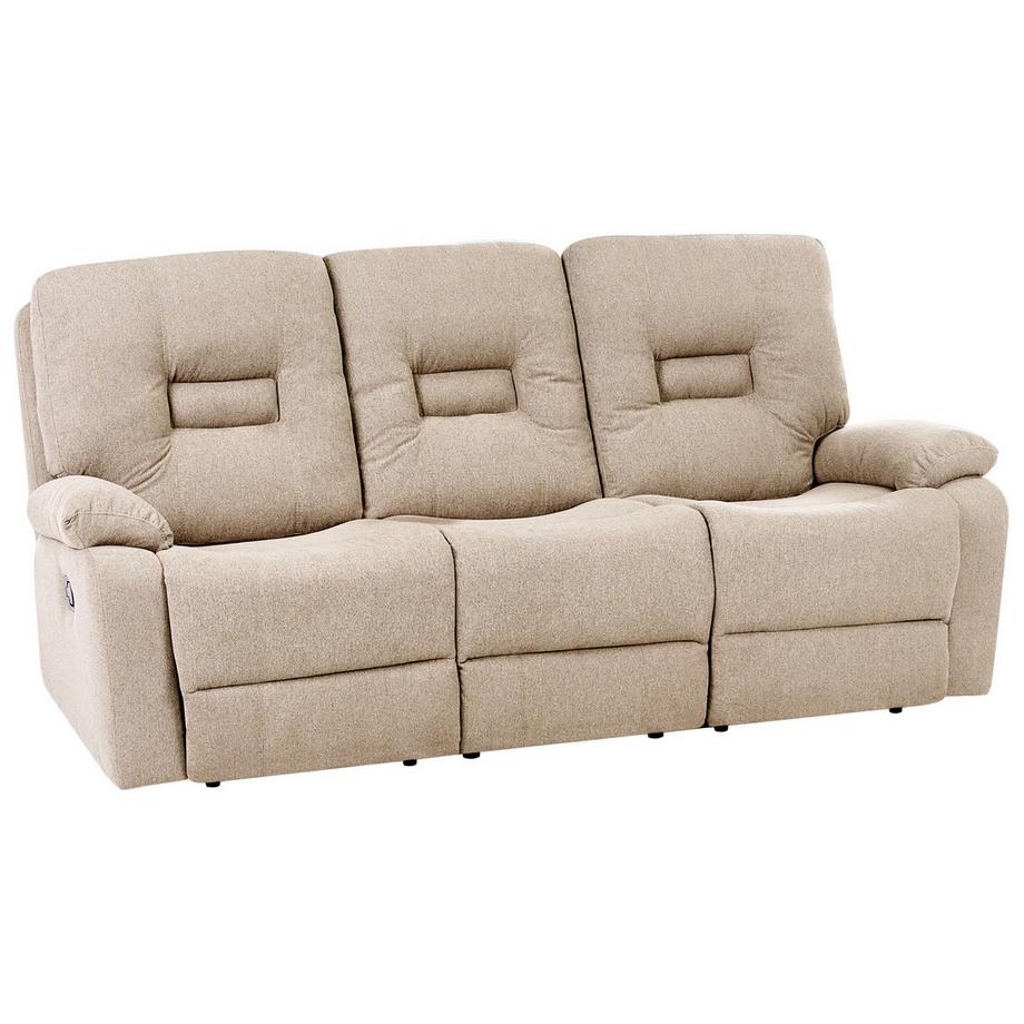 Beliani 3 Sitzer Sofa aus Stoff  BERGEN  