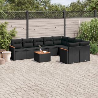 VidaXL Garten sofagarnitur poly-rattan  