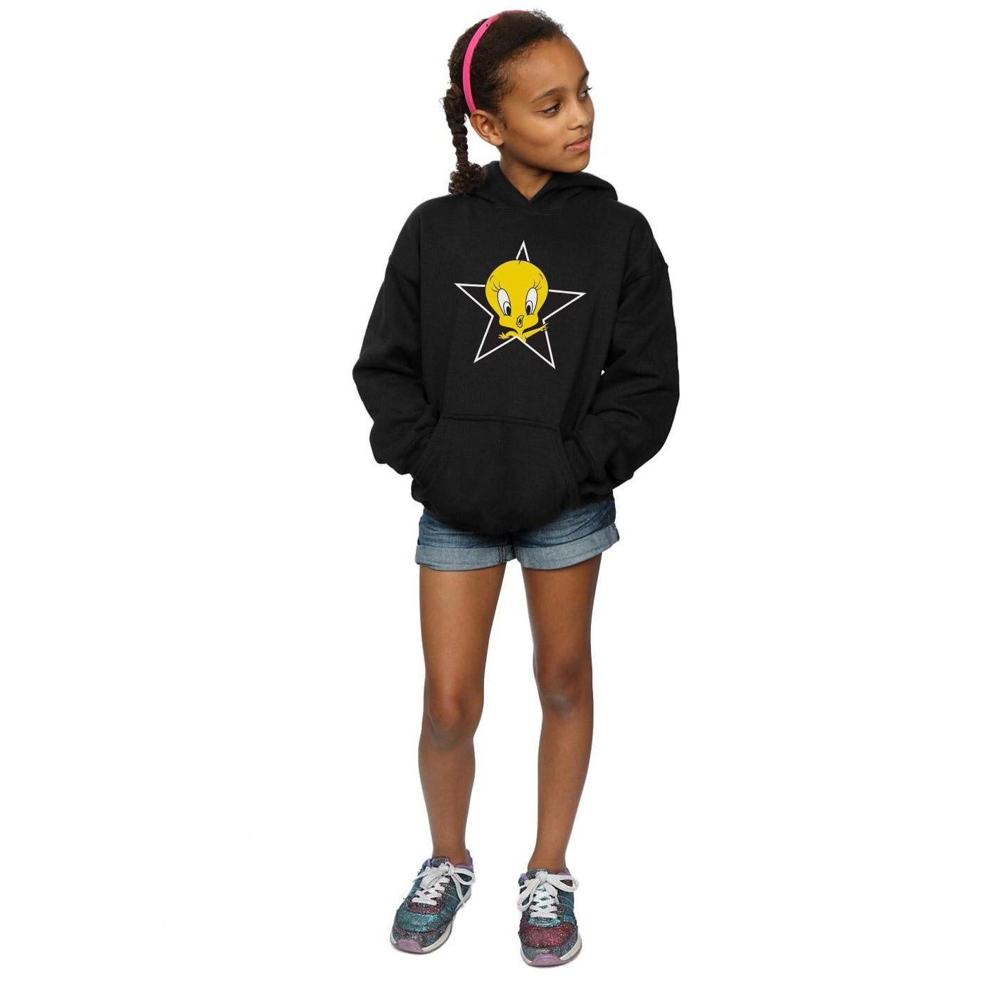 LOONEY TUNES  Sweat à capuche TWEETY PIE STAR 