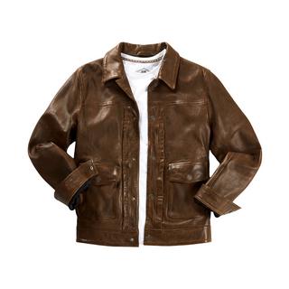 Joe Browns  Veste Cuir Style Camionneur avec Col 