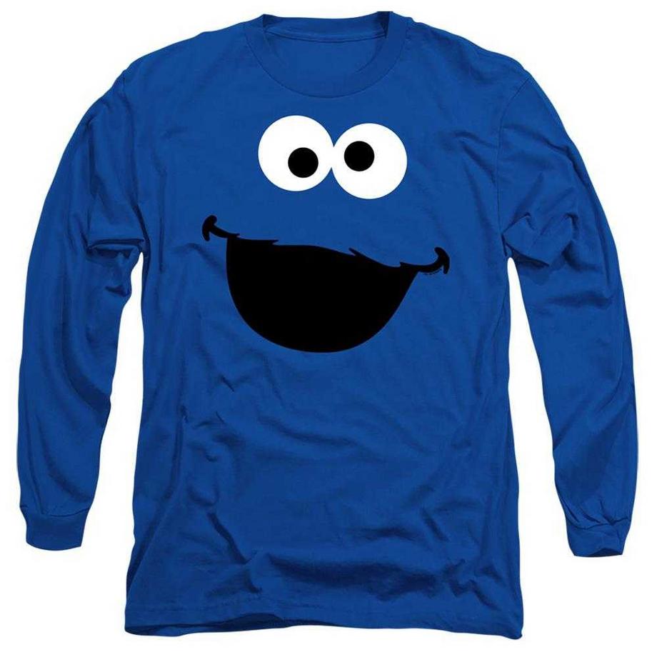 T-ShirtManches Longues Motif Macaron Le Glouton Motiftyle Visage