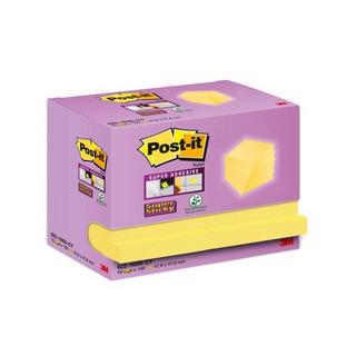 Post it POST-IT Super Sticky Tower 47.6x47.6mm 622-16SS-CY gelb 16x90 Blatt  