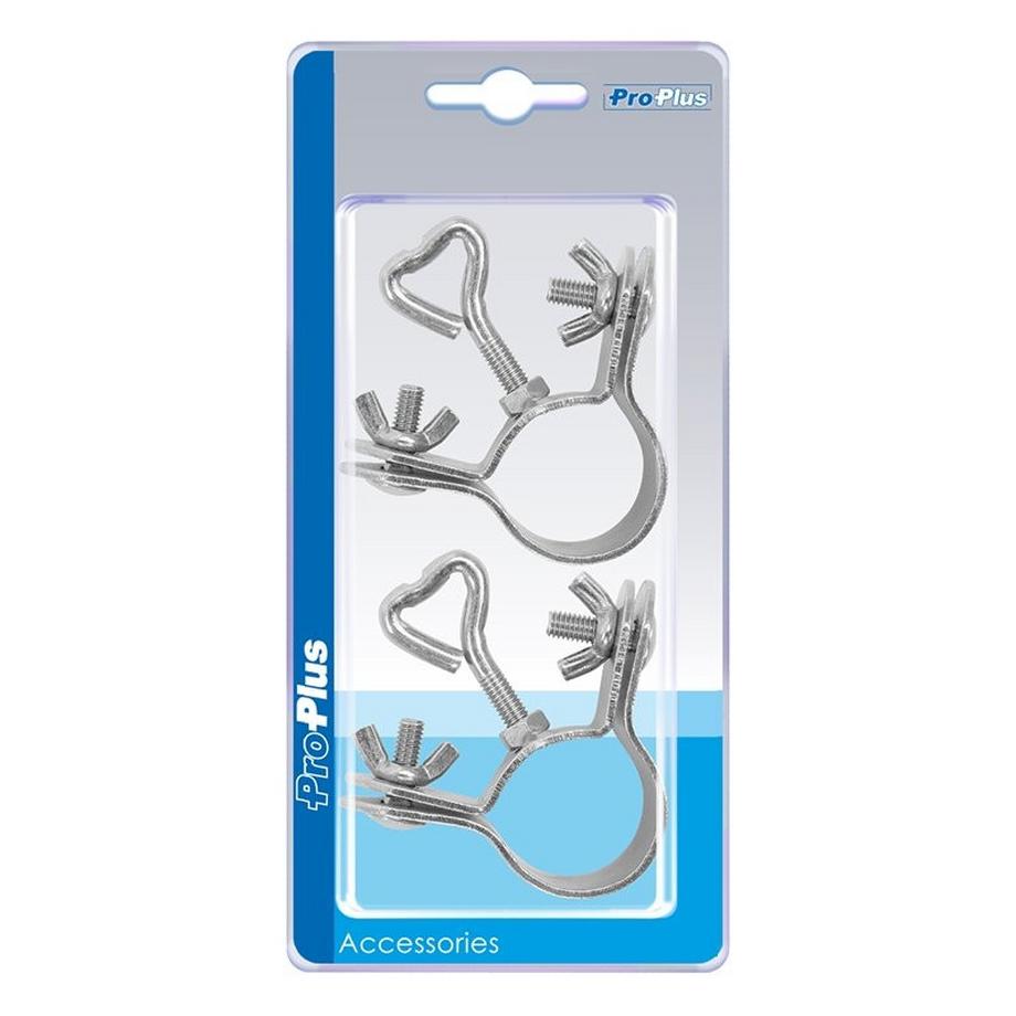 Zeltstangenklemmenecke 28-32 mm, 2 Stück im Blister