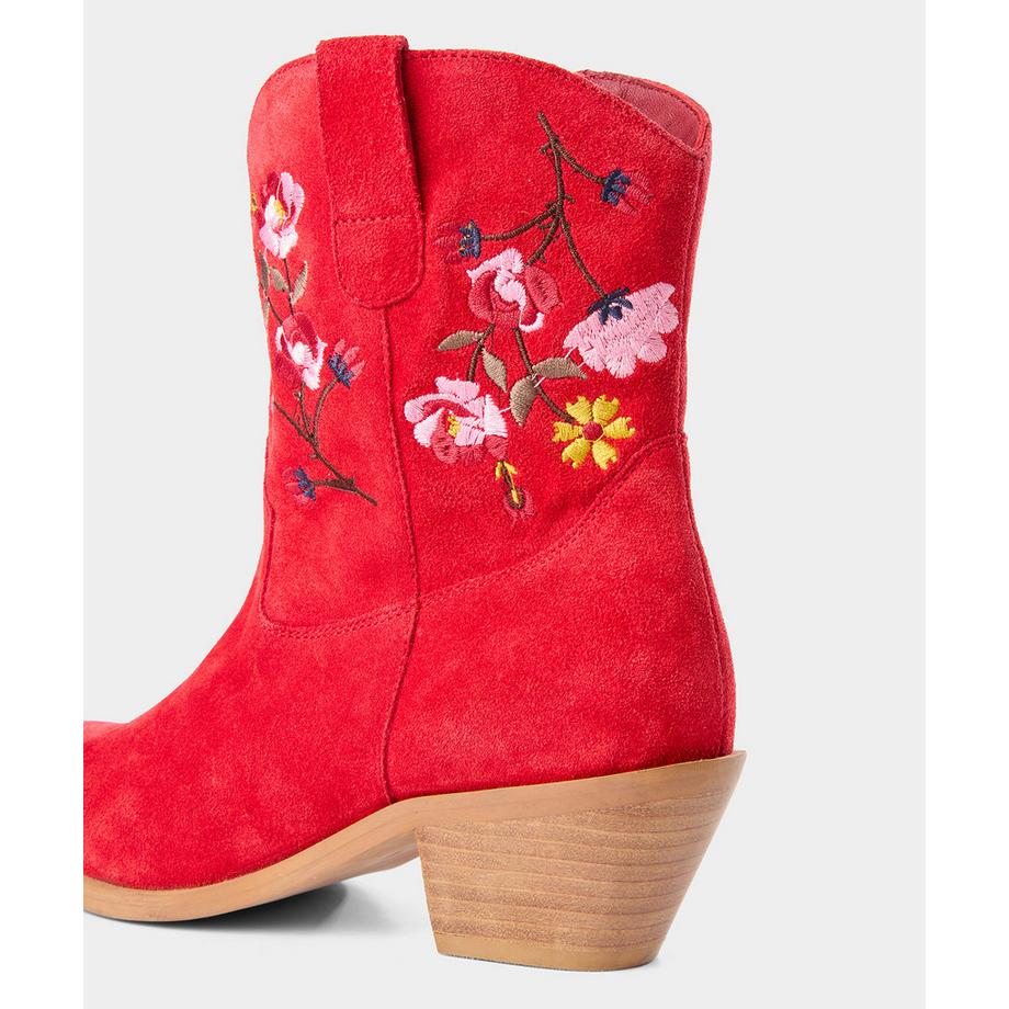 Joe Browns Western Stiefeletten mit Blumenstickerei  
