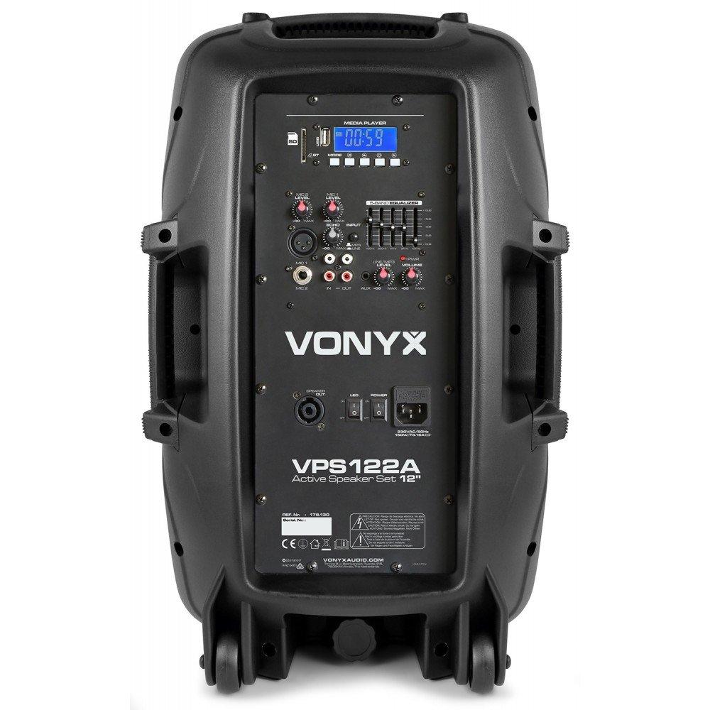 Vonyx  Vonyx VPS122A Noir 2.0 canaux 400 W 