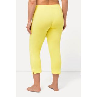 Ulla Popken  Pantalon corsaire longueur 7/8, taille élastique - jusqu'au 68/70 