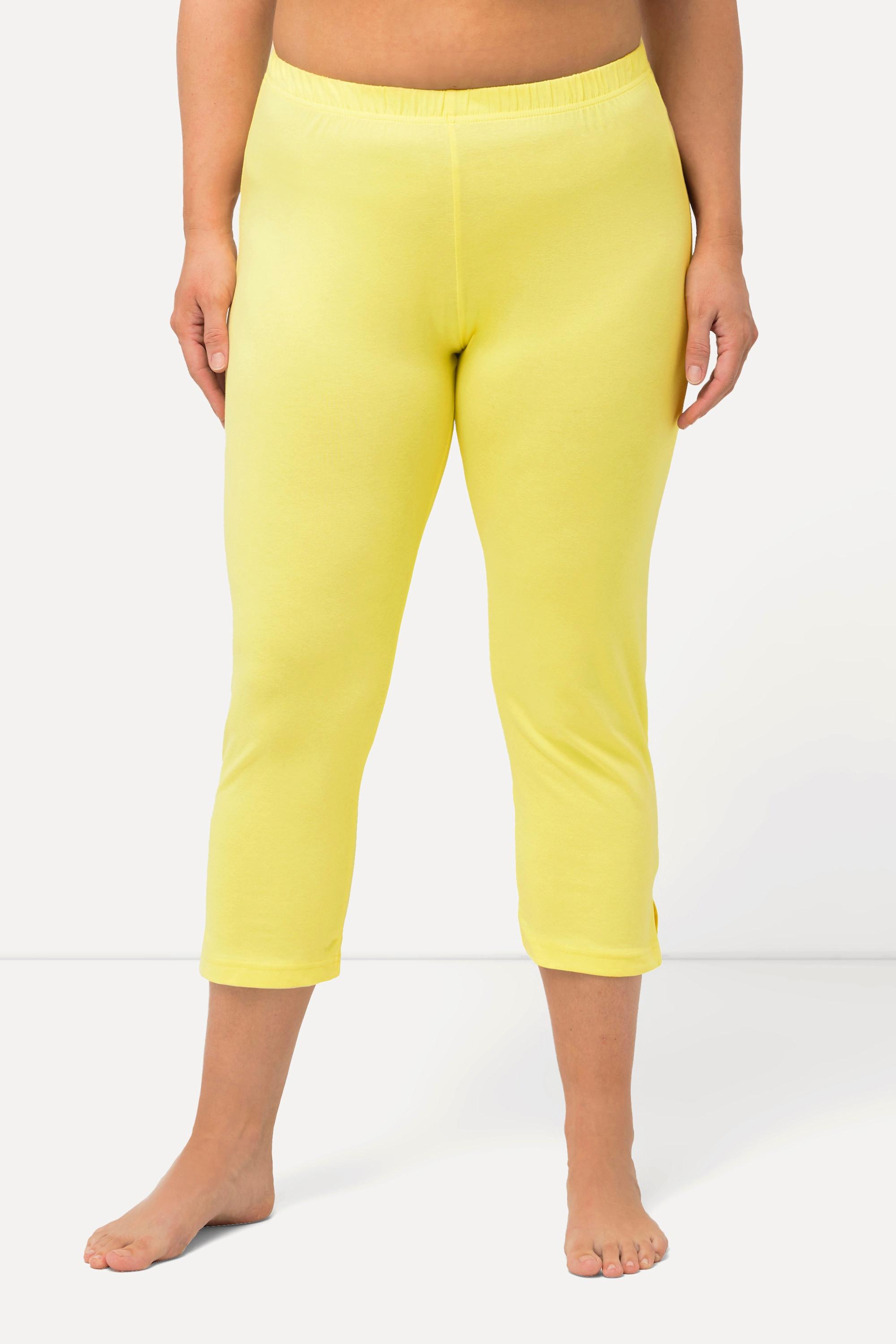 Ulla Popken  Pantaloni Capri a 7/8 con cintura elastica, fino alla tg. 72/74 