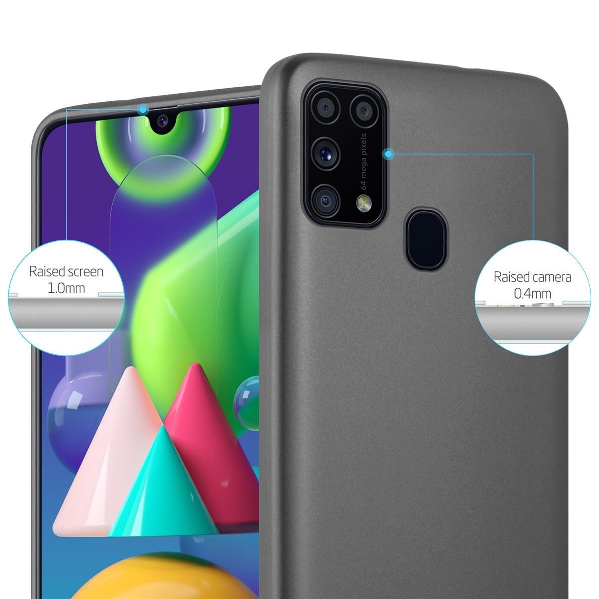 Cadorabo  Hülle für Samsung Galaxy M31 TPU Silikon Matt 