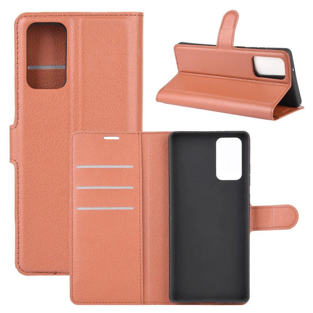 Cover-Discount  Galaxy Note 20 - Leder Etui Hülle 