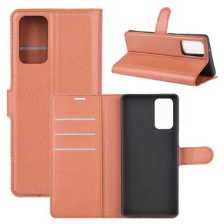 Cover-Discount  Galaxy Note 20 - Étui en cuir coque noir 