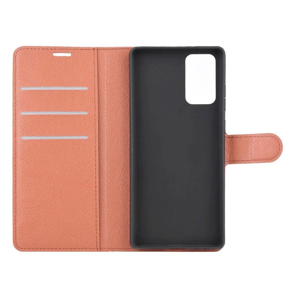 Cover-Discount  Galaxy Note 20 - Leder Etui Hülle 