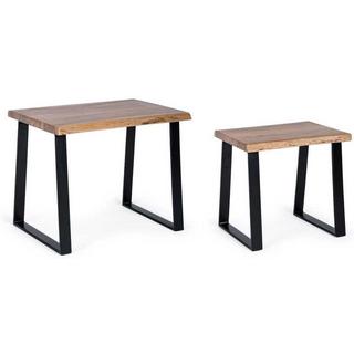 mutoni Table d'appoint Artur (Ensemble de 2)  