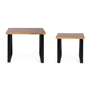 mutoni Table d'appoint Artur (Ensemble de 2)  