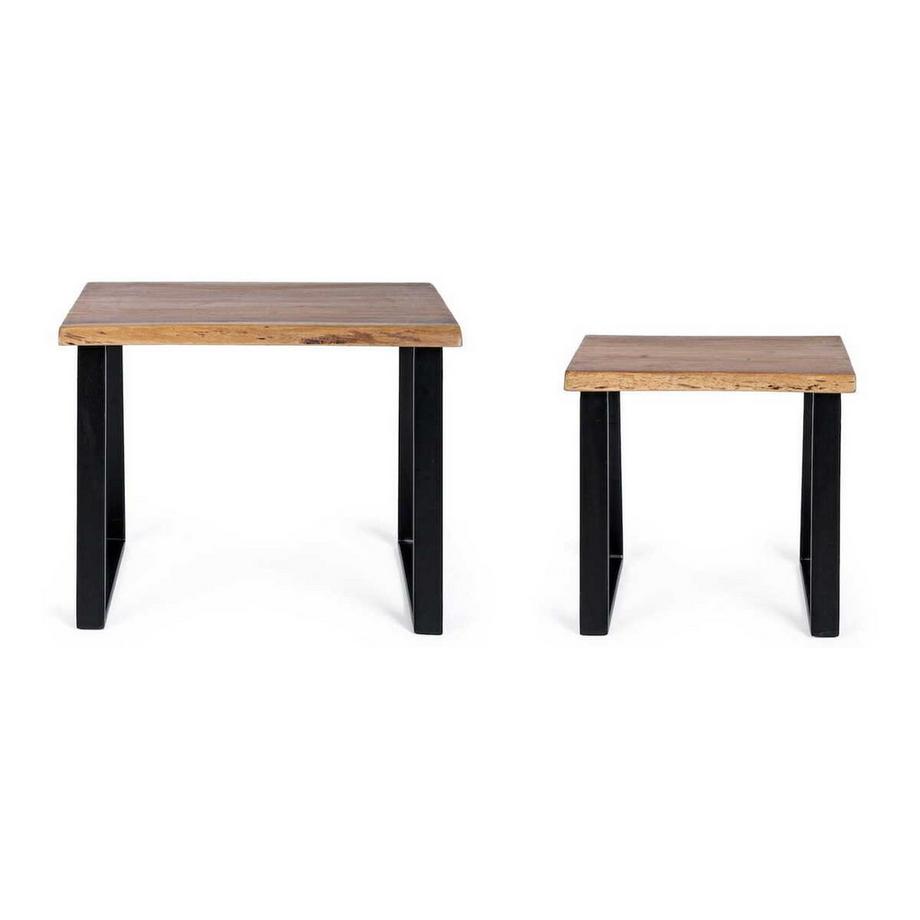 mutoni Table d&#039;appoint Artur (lot de 2)  