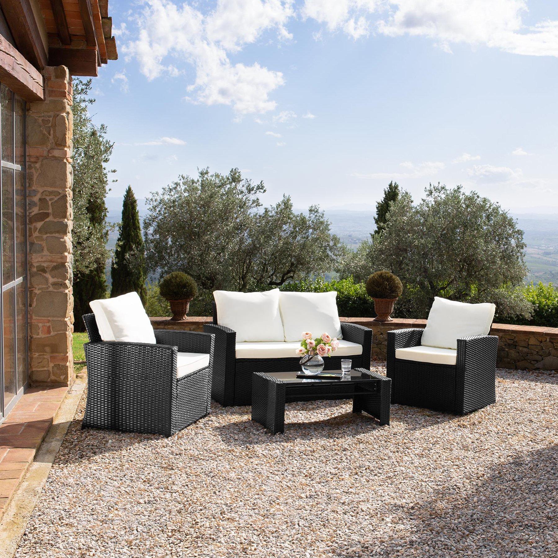 Tectake Rattan Lounge Lucca  