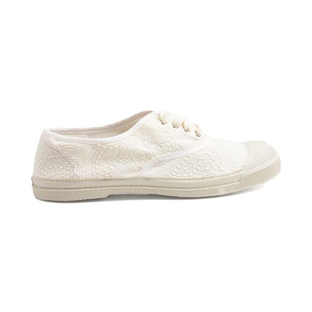 BENSIMON  TENNIS LACET BRODERIE ANGLAISE-41 