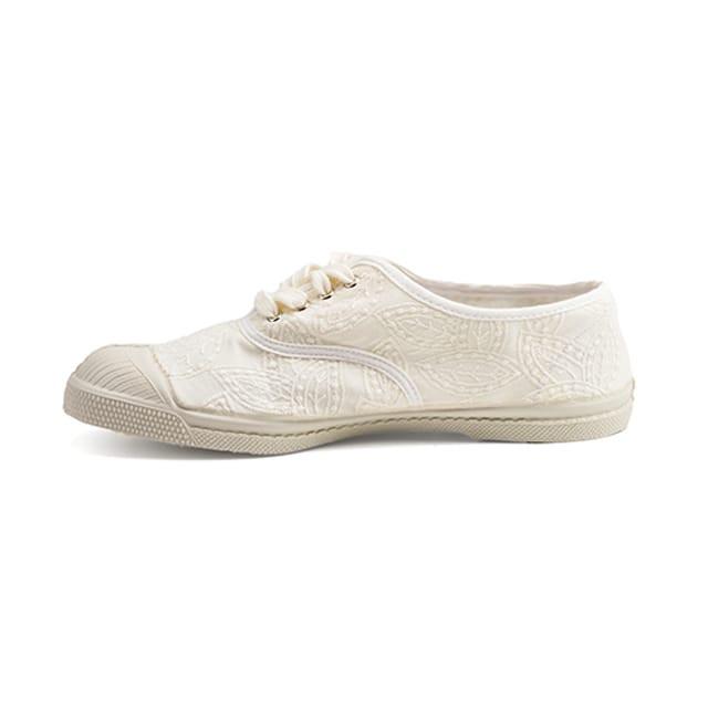 BENSIMON  TENNIS LACET BRODERIE ANGLAISE 