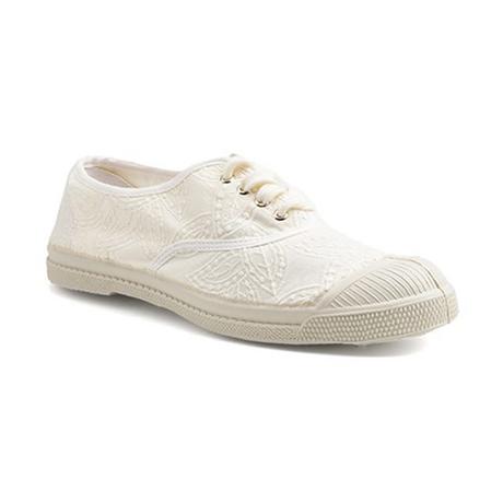 BENSIMON  TENNIS LACET BRODERIE ANGLAISE-41 