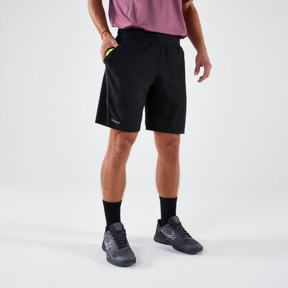 Pantaloncini tennis uomo traspiranti sintetici