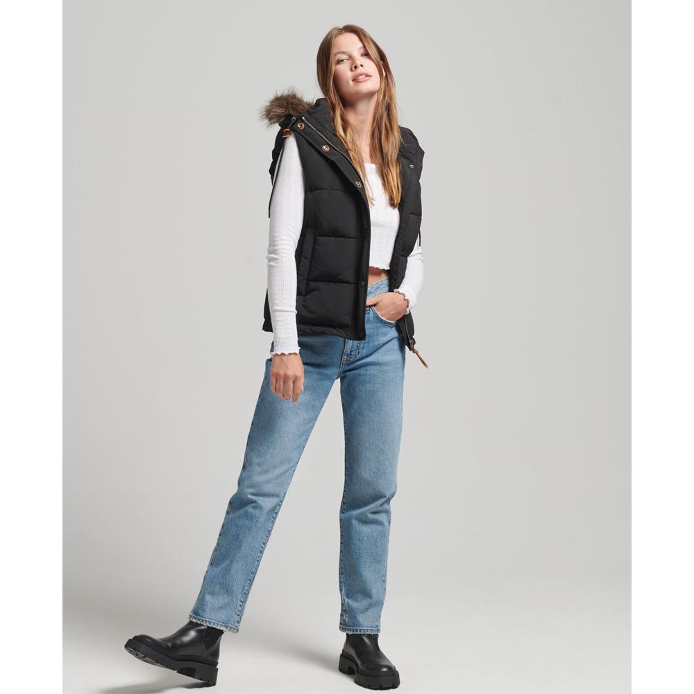 Superdry  doudoune an manche uperdry everet 