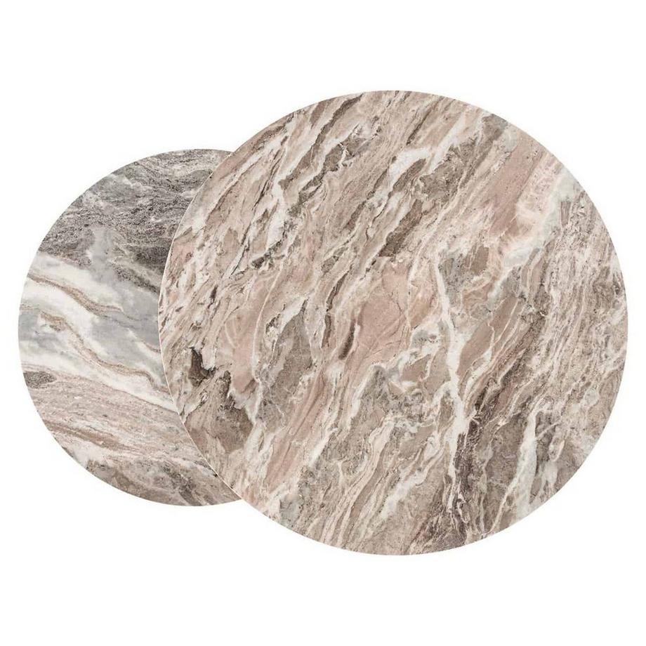 mutoni Table basse Fairfax (lot de 2)  