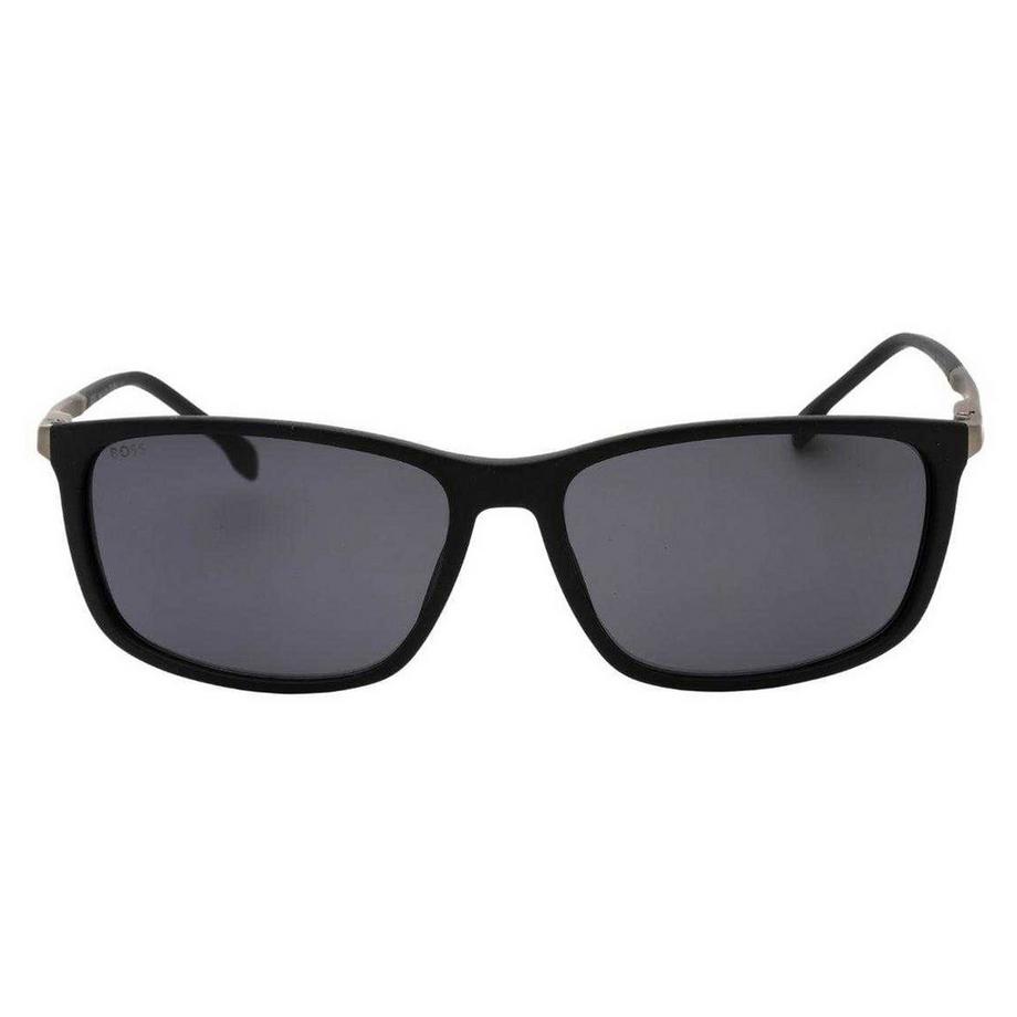 HUGO BOSS Occhiali da sole rettangolari opachi  