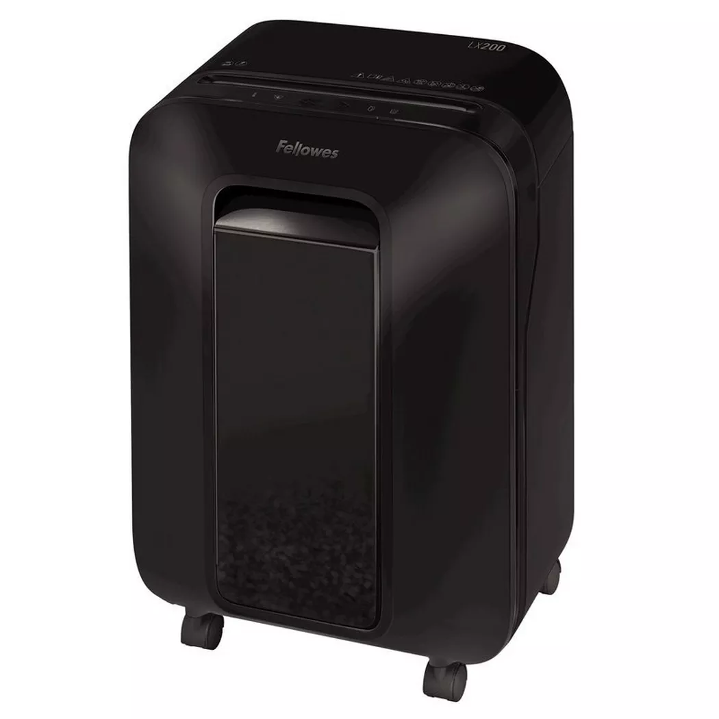 Fellowes – Aktenvernichter Powershred 5503201 LX200, P-4, 22lt, Schwarz