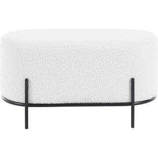 mutoni Tabouret Grovix blanc 80  