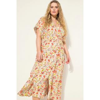 Studio Untold  Maxikleid, A-Line, Flowerprint, Knopfleiste 