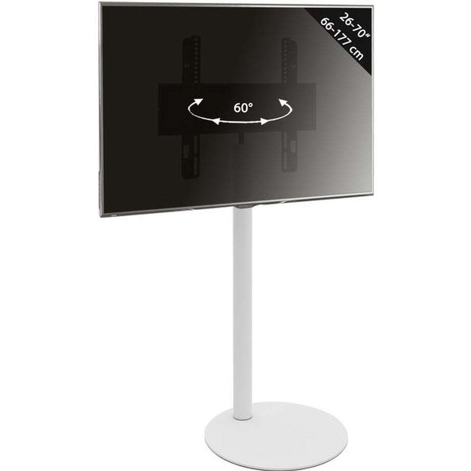 VCM TV Standfuß | Rack Fernseh Ständer | Maße ca. H. 100 x B. 55 x T. 45 cm - Cirla  