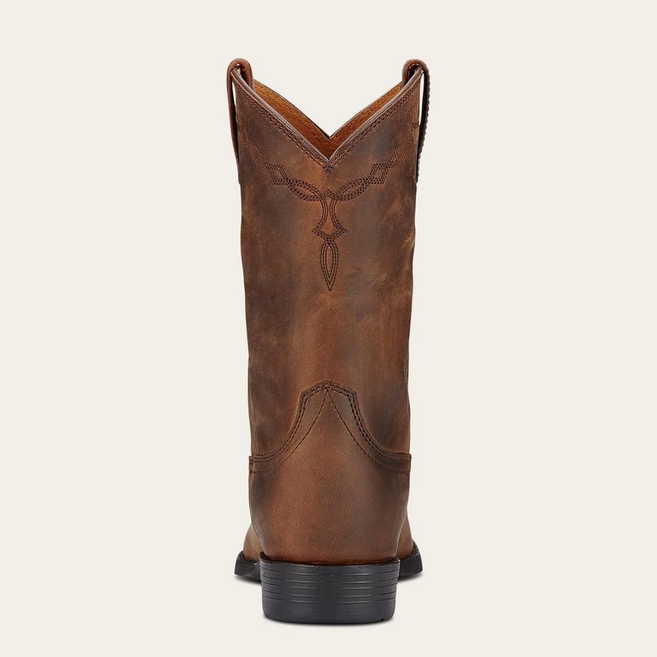 Ariat  westernstiefel aus leder heritage roper 