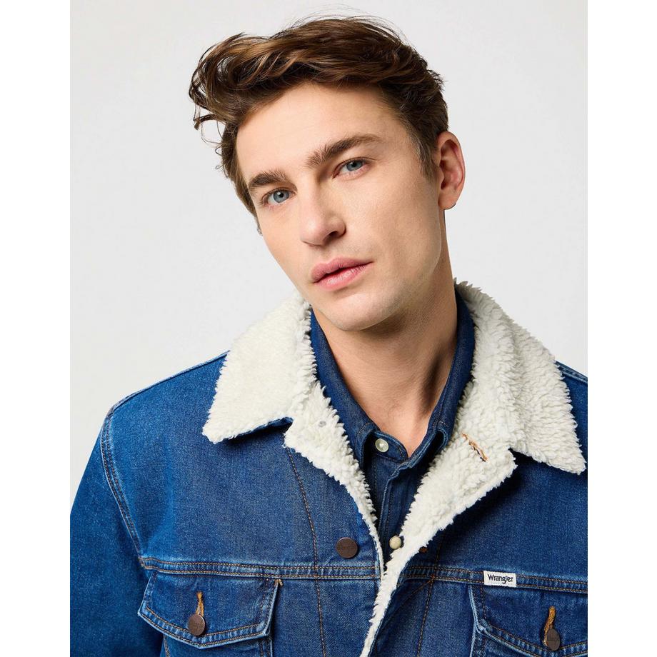 Wrangler Giacca in denim Sherpa Classic  