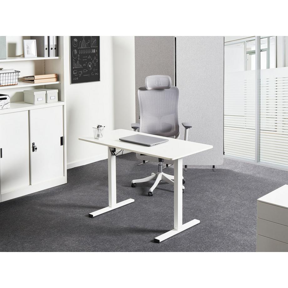 Beliani Scrivania elettrica regolabile in altezza en Pannello di fibre (LDF) Moderno TAVARES  