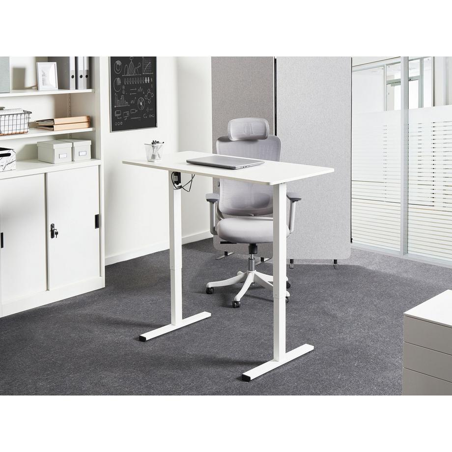 Beliani Scrivania elettrica regolabile in altezza en Pannello di fibre (LDF) Moderno TAVARES  