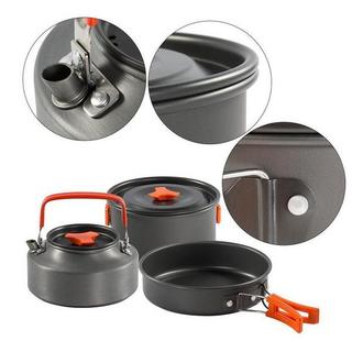 eStore Réchaud de Camping avec Cafetière et Brûleur  