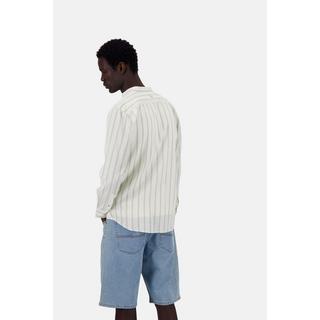 Colours & Sons Camicia a Righe Misto Lino  